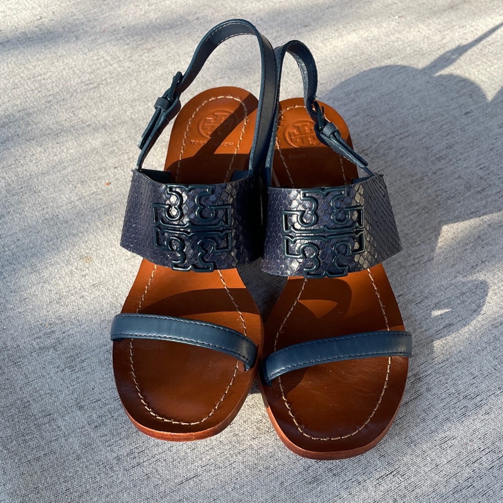 Tory Burch “Melinda” sling back heels